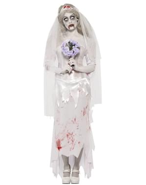Zombie pruudi kostüüm