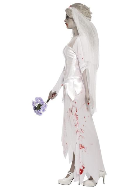 Zombie Bride Halloween Costume 