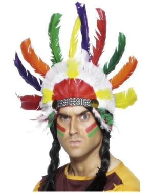 Bunter Indianer Kopfschmuck