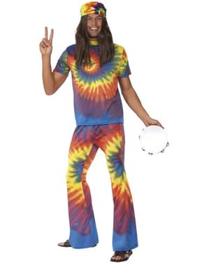 Multicoloured 60s Costume for Men