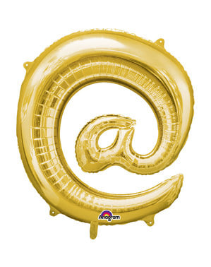 Zlatý balonek @ o rozměru 40 cm