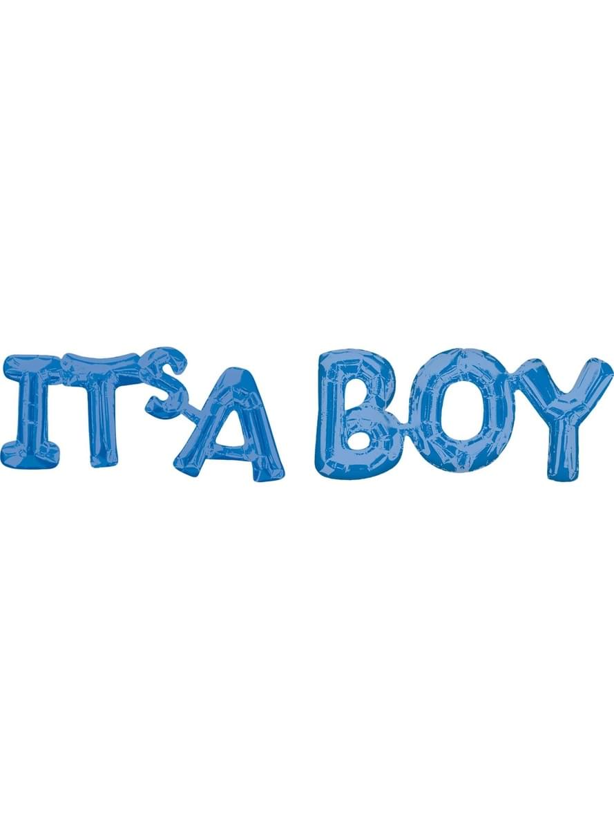 Blue It's a boy balloon