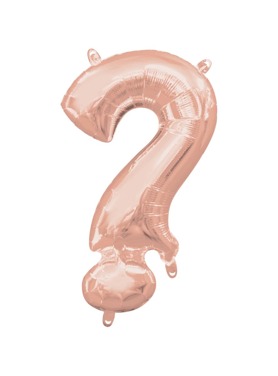 Balão ? Ouro cor-de-rosa de 40 cm