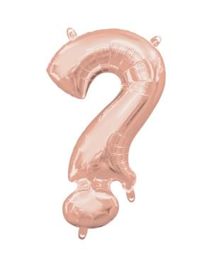 Balão ? Ouro cor-de-rosa de 40 cm