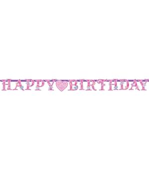 Ghirlandă Happy Birthday Princess