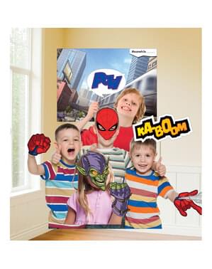 12 kpl Spiderman Photo Booth-rekvisiittaa