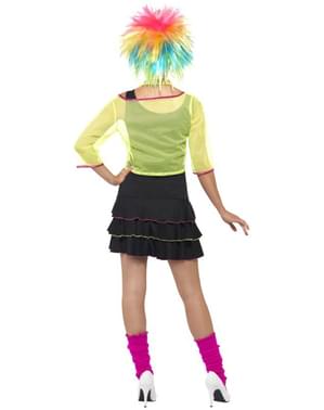 Disfarce pop anos 80 para mulher