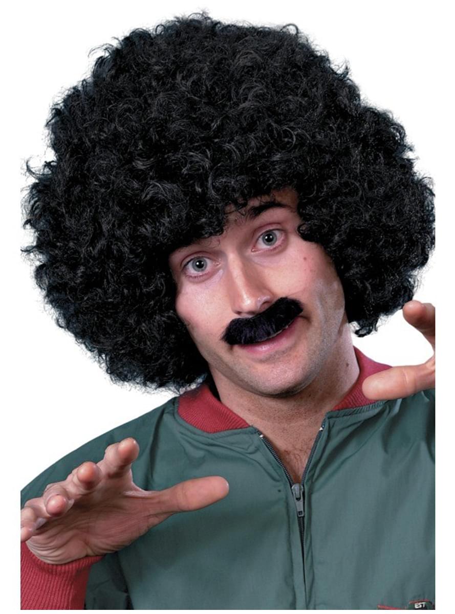 Set de afro de los 80 para hombre