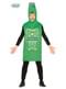 Fato de cerveja verde para adulto