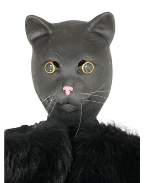 Чорний кіт маска для дорослих