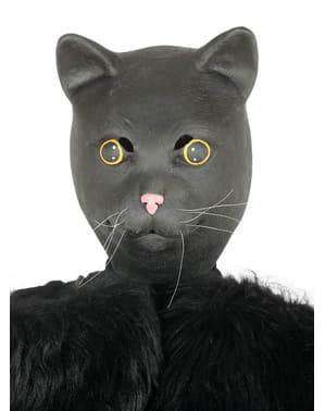 Maska pro dospělé černá kočka