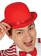 Chapéu de coco vermelho para adulto