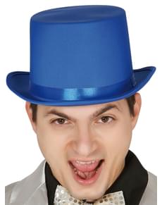 Chapéu elegante azul para adulto