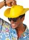 Gult cowboy hatt til voksne