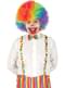 Clown Hosenträger bunt für Erwachsene