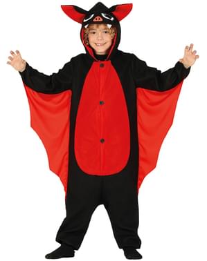 Disfraz de murciélago rojo infantil