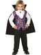 Costume da vampiro viola per bambino