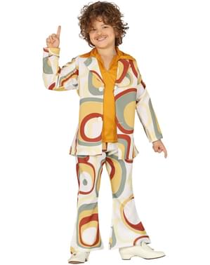 Disfraz de disco de los años 70 para niño