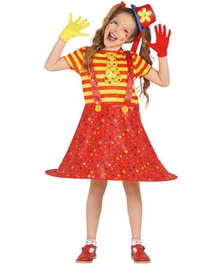 Kleine clown kostuum voor meisjes