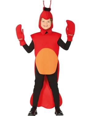 Costume da gamberone per bambino