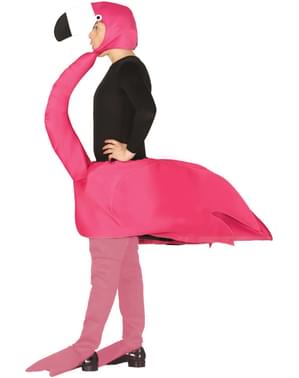 Déguisement flamant rose adulte