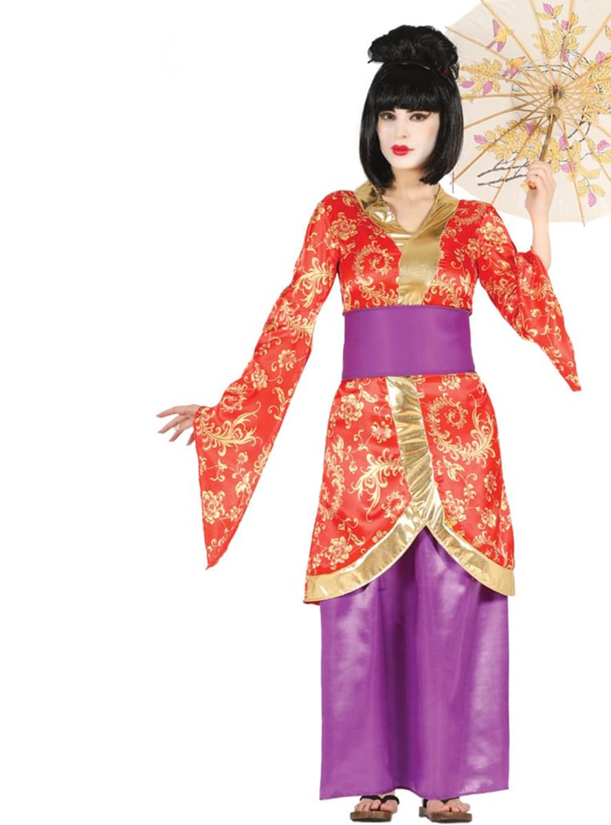 Asian geisha costume for women