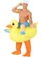 Inflatable Carry Me Rubber Ducky Costume for Adults