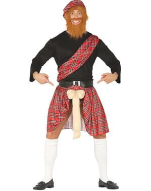 Costum de scoțian cu surpriză pentru bărbat