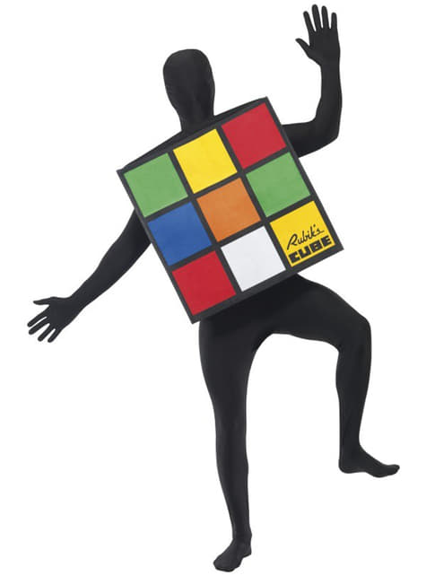 Disfraz de cubo de Rubik para adulto