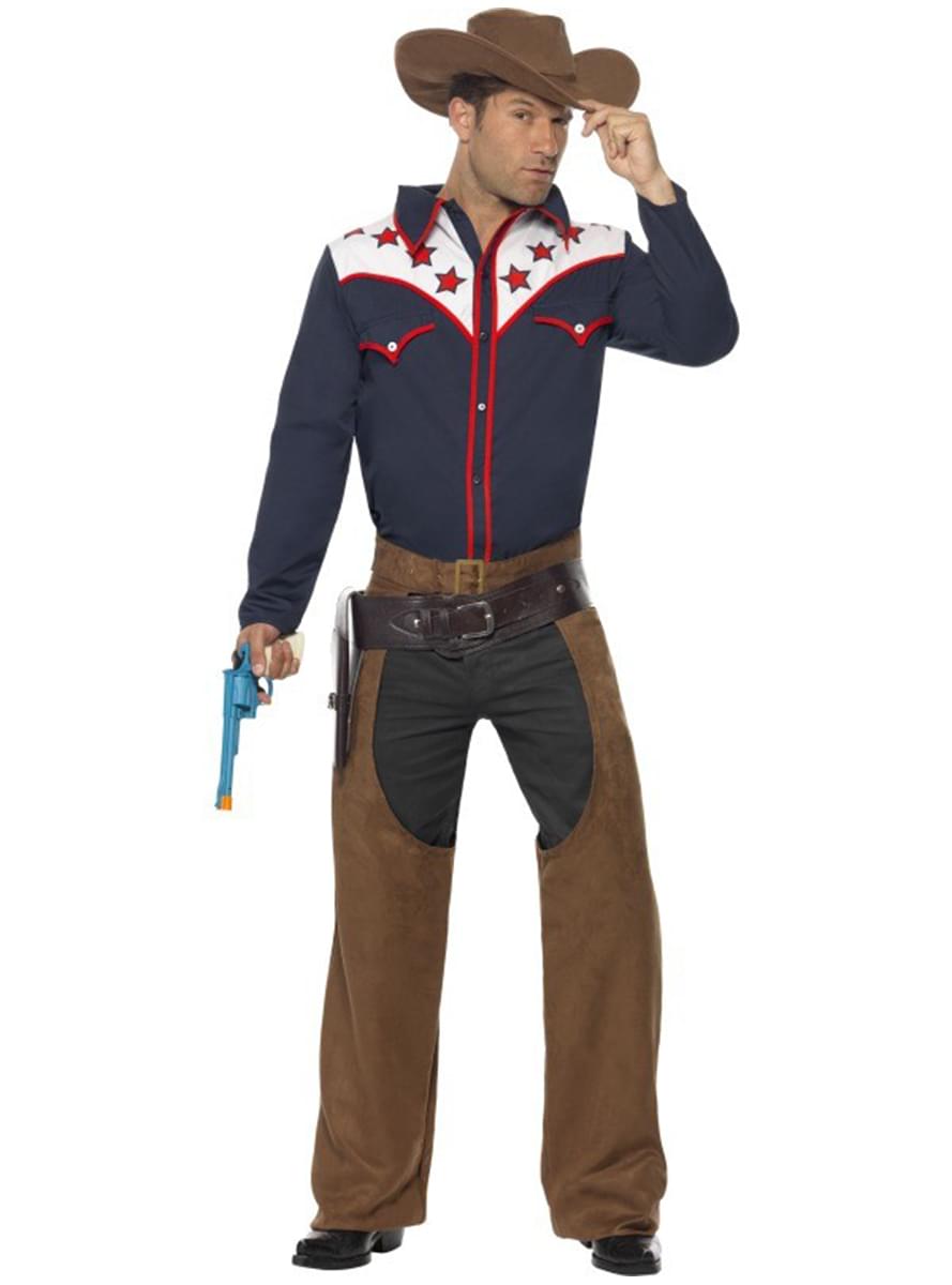 Rodeo Cowboy Maskeraddräkt Vuxen