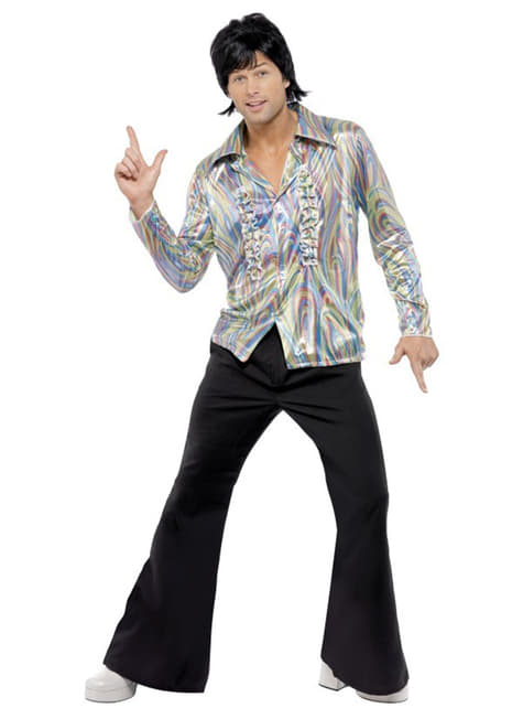 70s psychedelic Man Adult Costume