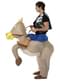 Inflatable Grey Horse Costume for Adults