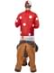 Fato de jockey insuflável para adulto