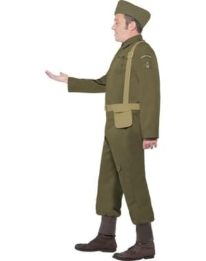 Fato de guarda da Segunda Guerra Mundial para homem