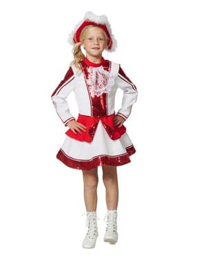 Dívčí kostým elegantní důstojnice