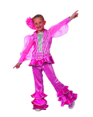 लड़कियों के लिए गुलाबी मम्मा मिया पोशाक - अब्बा