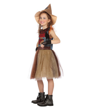 Scarecrow costume for girls