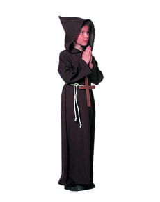 Friar costume for boys