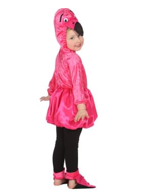 Fato de flamingo para menina