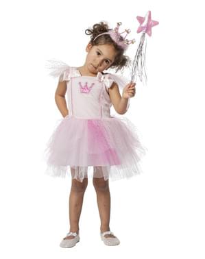 Costume da ballerina rosa per bambina