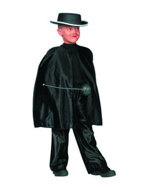 Zorro jubah untuk anak laki-laki