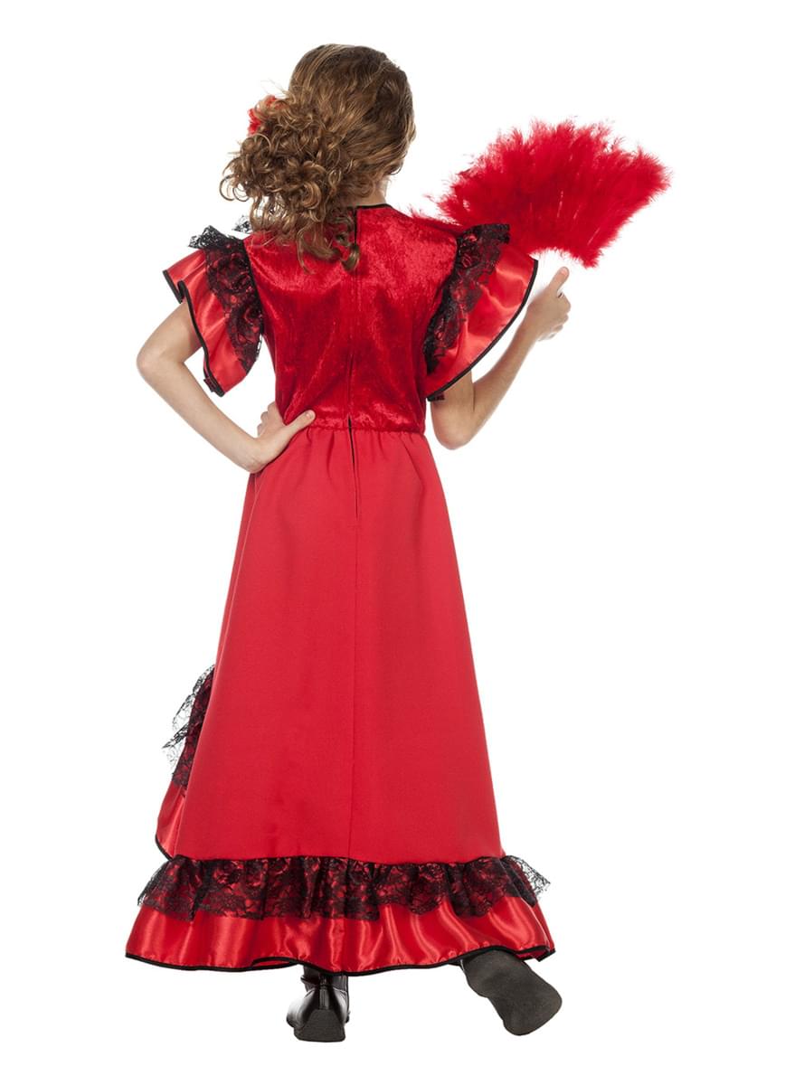 Costume di Carmen la Sevillana per bambina