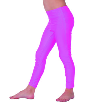 70-es rózsaszín leggings lányoknak
