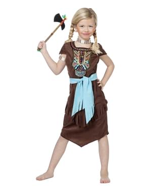 女の子のためのデラックスインディアン衣装