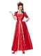 Déguisement marquise rouge femme