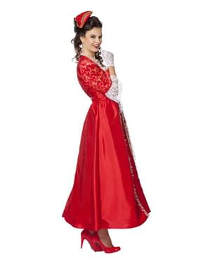 Costum de Marchiză roșu pentru femeie