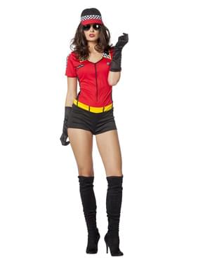 Race car driver costume for women