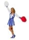Blue Cheerleader Costume for Women