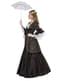 Marquise Kostüm schwarz für Damen