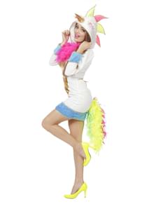 Fato de unicórnio para mulher